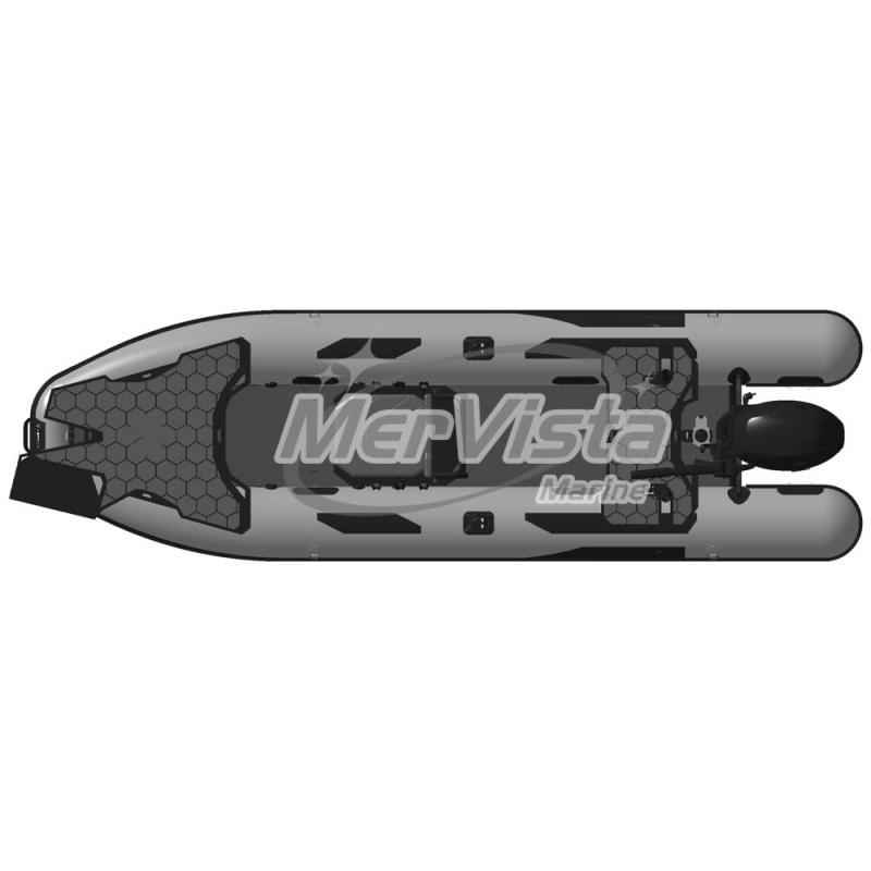 Fishing Kayak Paddle - Profesjonalna pontonowa łódka wędkarska 4m z