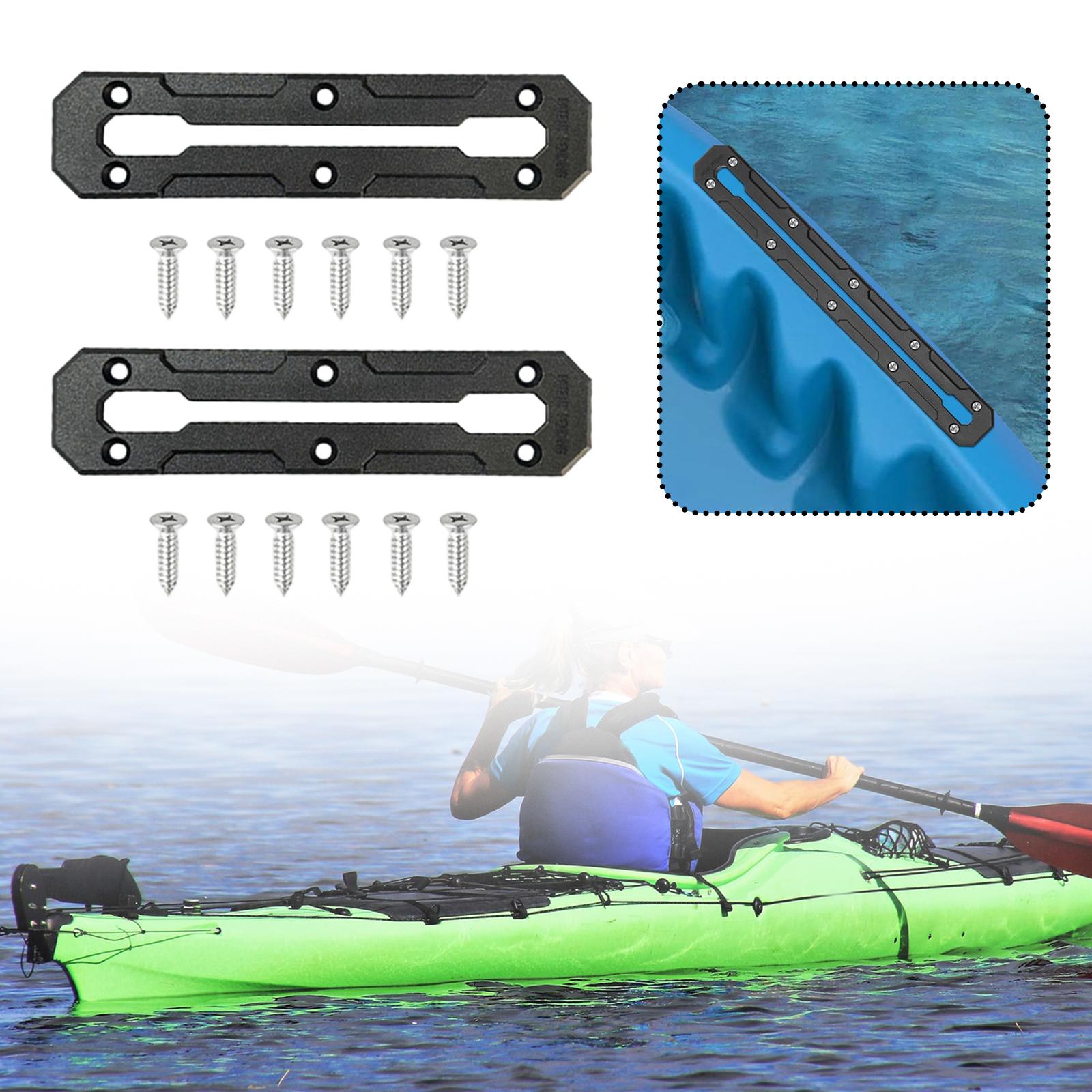 Fishing Kayak Anchor - 2 sztuki szyn do kajaka, niskoprofilowe