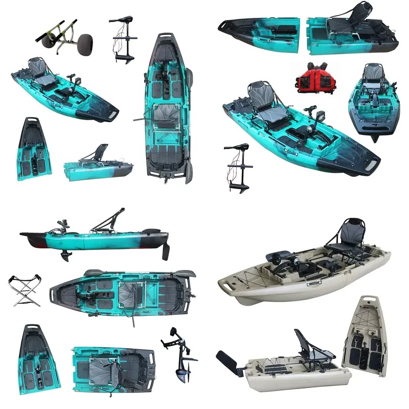 Fishing Kayak Sit In - Popularny jednoosobowy kajak wędkarski typu sit-on-top