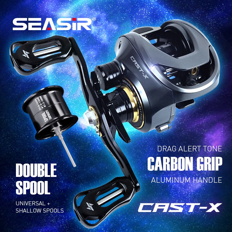 Kastking Reel Zephyr - SEASIR Cast-X Kołowrotek castingowy 7.3:1 HS