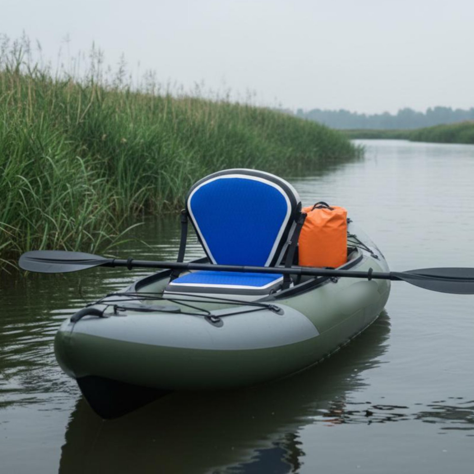 Fishing Kayak Seat - Nadmuchiwane oparcie siedzenia do kajaka, nadmuchiwane