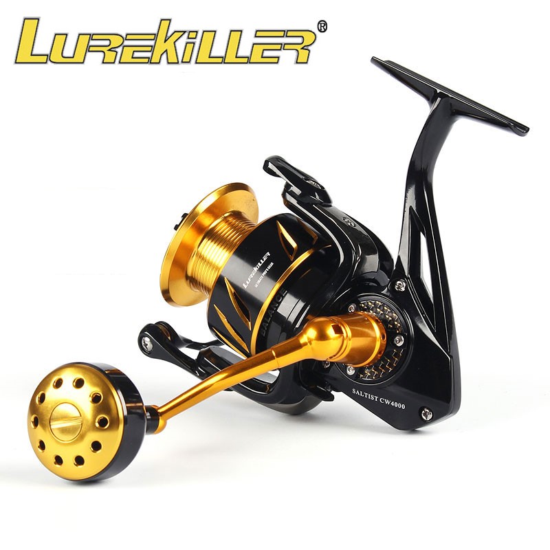Abu Garcia Reel Max - Lurekiller W pełni Metalowa Kołowrotek Spinningowy