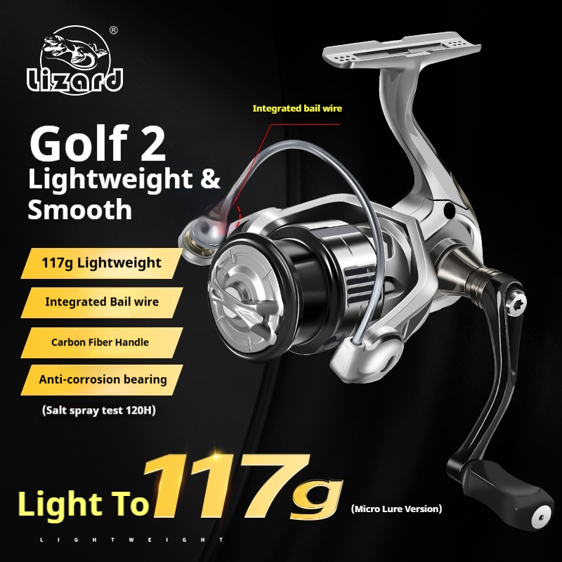 Abu Garcia Reel Max - Kołowrotek Lizard Golf 2 Metal Spool