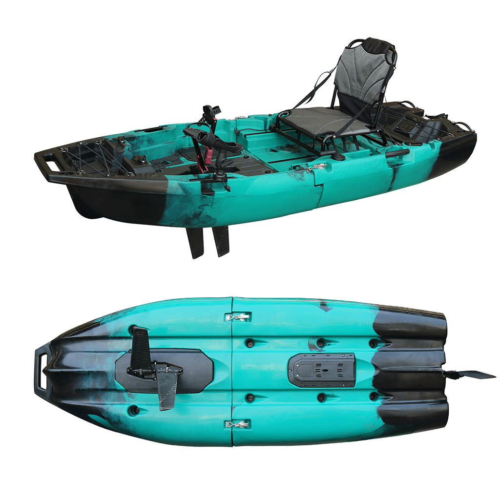 Kajak modułowy HDPE 8 stóp 2,5 – Fishing Kayak Sit In recenzja i cena