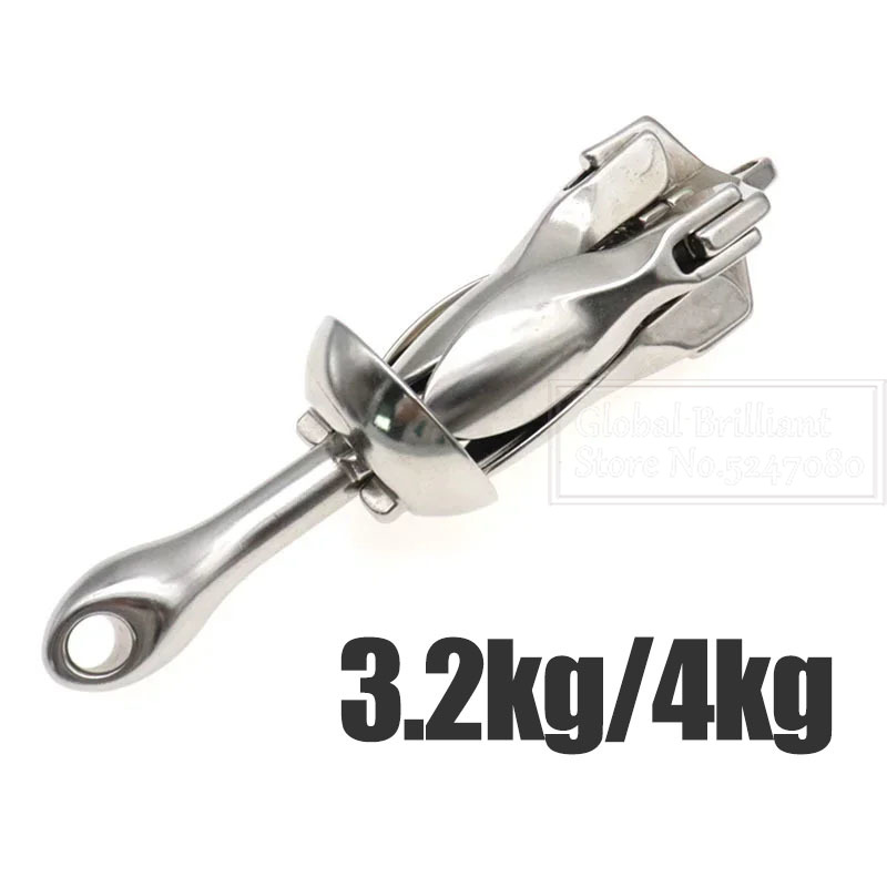 3.2KG/4KG łódź żelazko ze stal – Fishing Kayak Anchor recenzja i cena