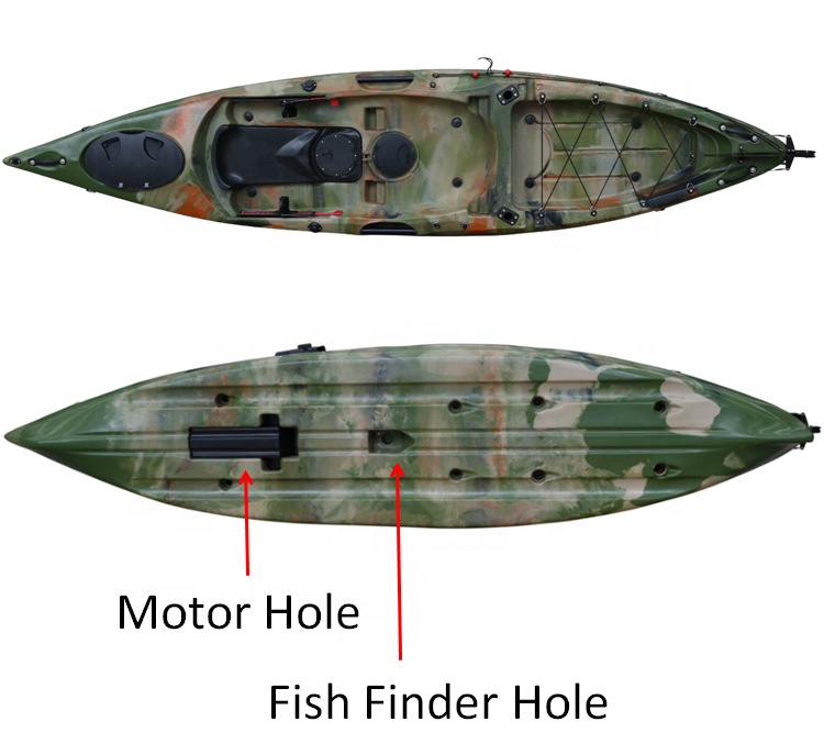 Kajak wędkarski 12,46' do sied – Fishing Kayak Sit In recenzja i cena