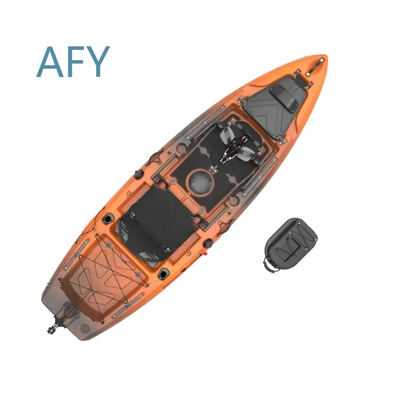 Kajak z napędem nożnym o długo – Fishing Kayak Sit In recenzja i cena