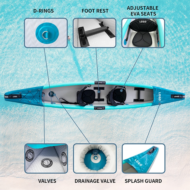 Kajak Drop Stitch, ponton, kan – Fishing Kayak Sit In recenzja i cena