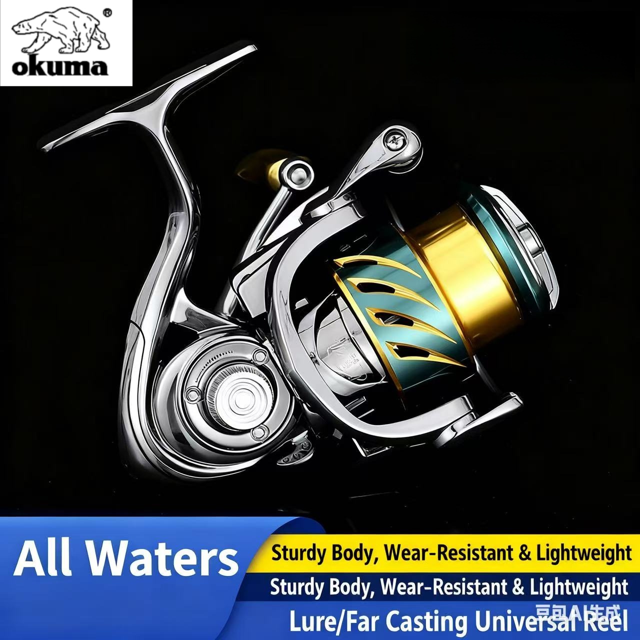 Okuma Fishing Tackle Kołowrote – Kastking Reel Zephyr recenzja i cena