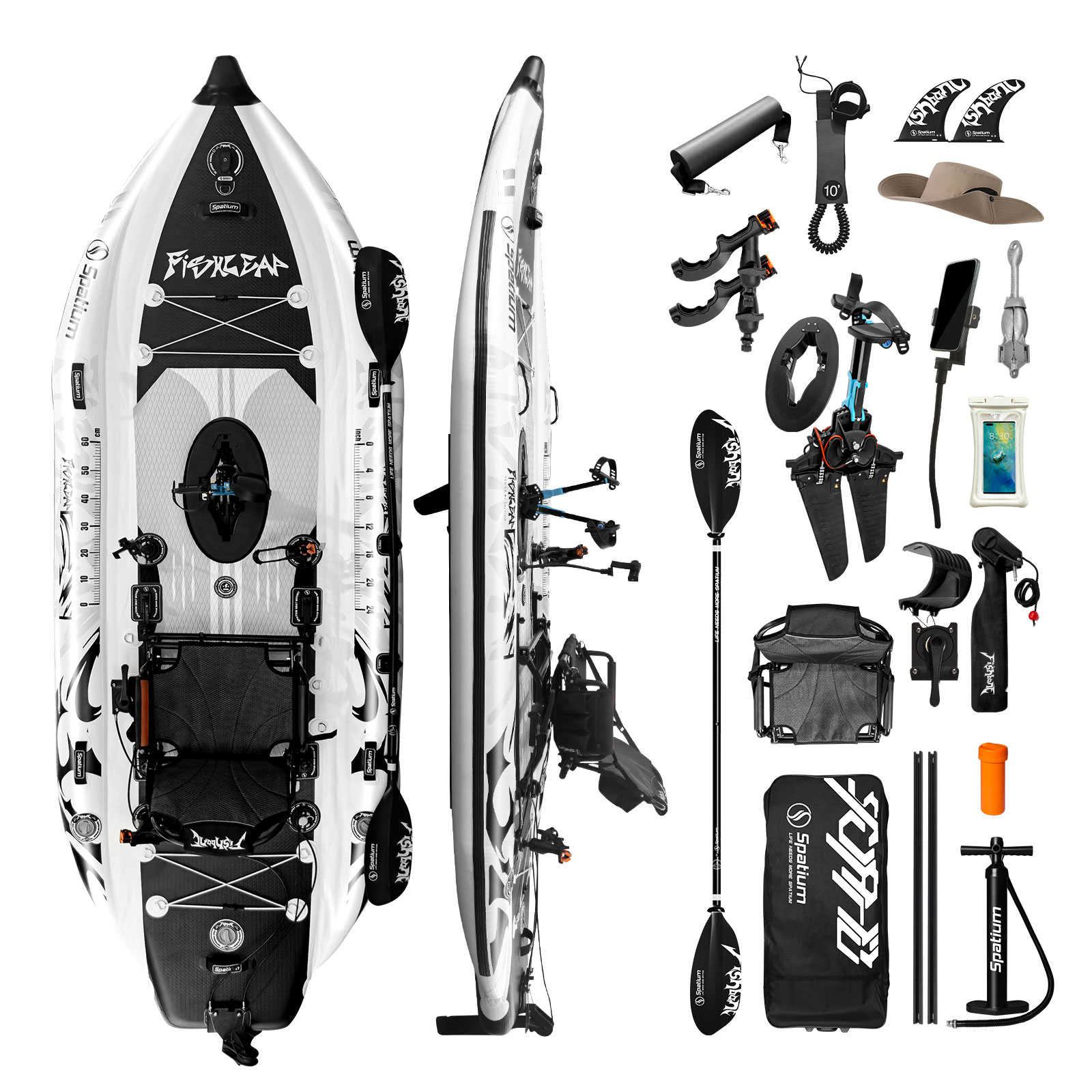 Spatium 11.5ft Kajak Wędkarski – Fishing Kayak Seat recenzja i cena