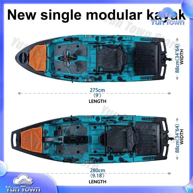 Modułowy kajak 9,5 stopy Sit O – Fishing Kayak Sit In recenzja i cena